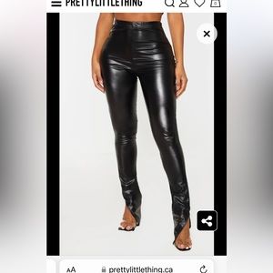 Pretty Little Thing PU Pants